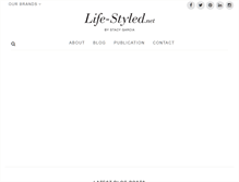 Tablet Screenshot of life-styled.net